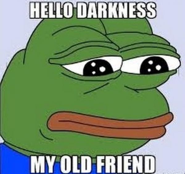 Hello darkness my old friend