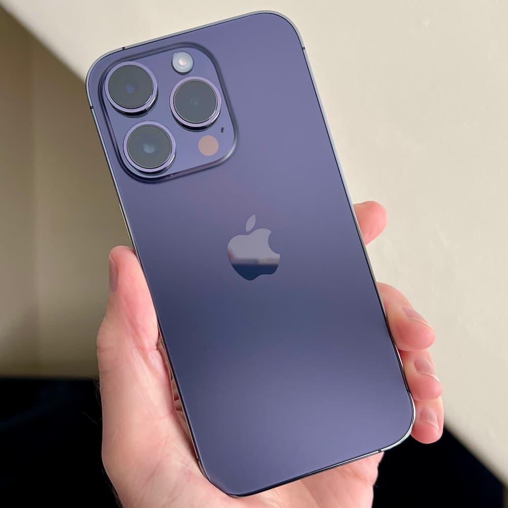 Звук «Отражение» на iPhone 14 Pro Max