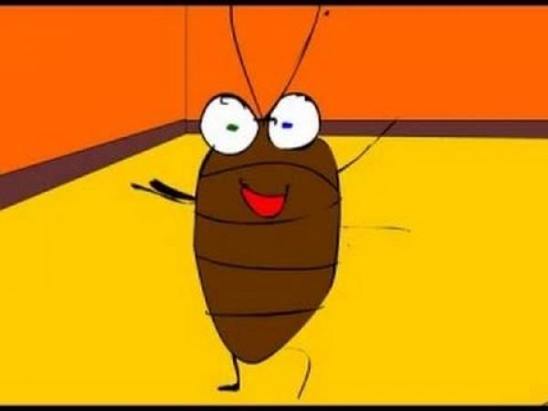 Я весёлый таракан, я бегу-бегу-бегу